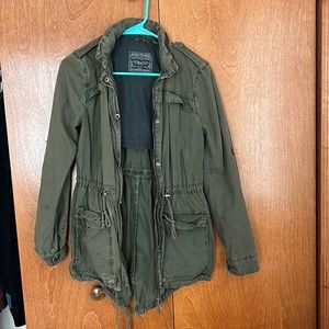Levi’s army green utility jacket